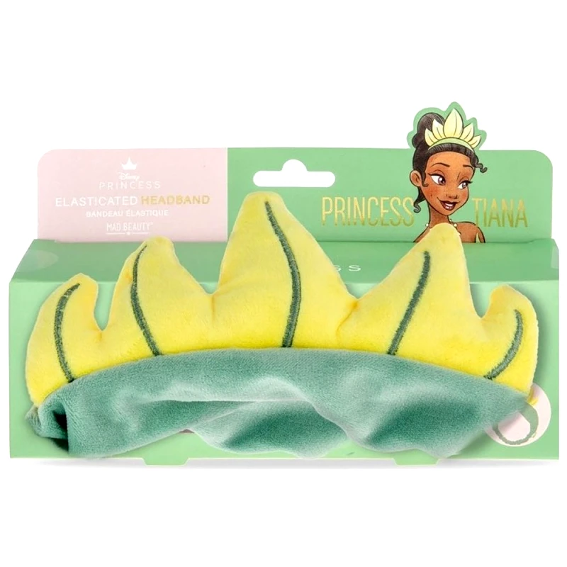 Mad Beauty Mad Beauty Disney Princess Tiana Elasticated Headband Κορδέλα Μαλλιών για Καθαρισμό & Περιποίηση Προσώπου Κωδ 99527, 1 Τεμάχιο