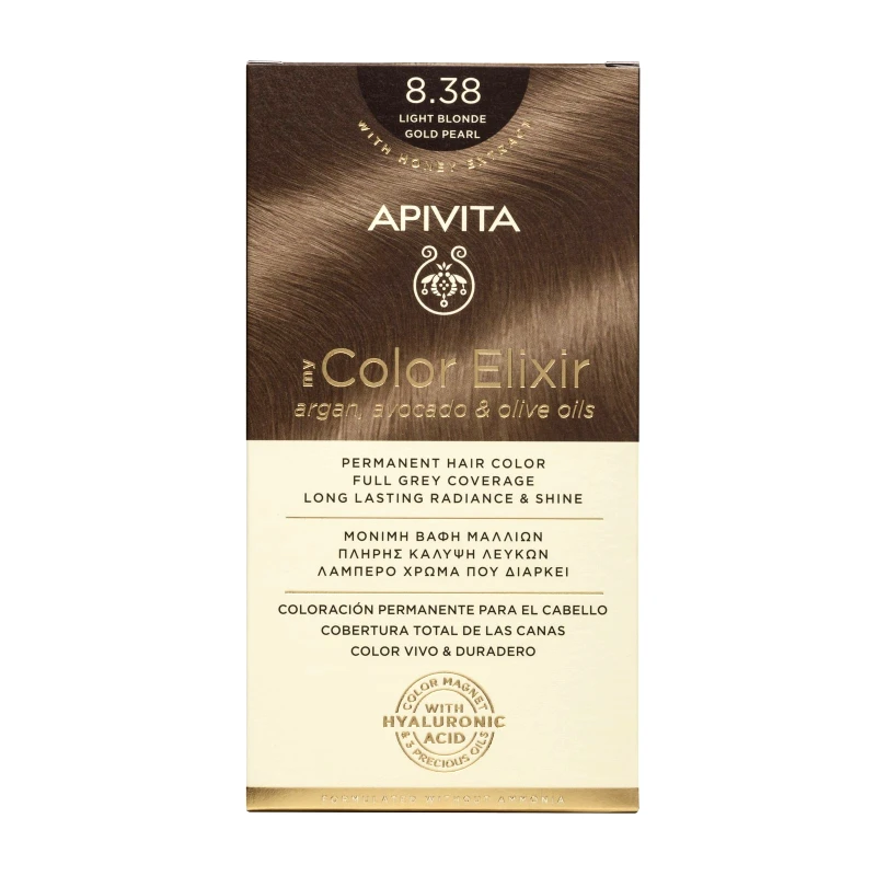 Apivita Apivita My Color Elixir Permanent Hair Color Μόνιμη Βαφή Μαλλιών Χωρίς Αμμωνία που Σταθεροποιεί & Σφραγίζει το Χρώμα 1 Τεμάχιο