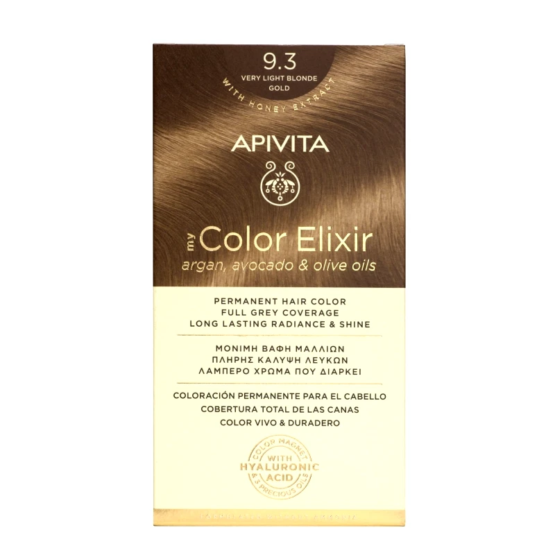Apivita Apivita My Color Elixir Permanent Hair Color Μόνιμη Βαφή Μαλλιών Χωρίς Αμμωνία που Σταθεροποιεί & Σφραγίζει το Χρώμα 1 Τεμάχιο