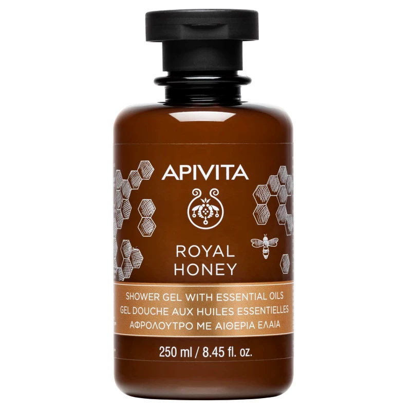 Apivita Apivita Royal Honey Shower Gel with Essential Oils Ενυδατικό Αφρόλουτρο με Αιθέρια Έλαια 250ml