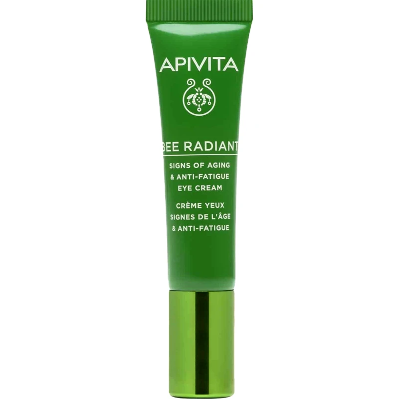 Apivita Apivita Bee Radiant Eye Cream 15ml,Κρέμα Ματιών για Σημάδια Γήρανσης & Ξεκούραστη Όψη