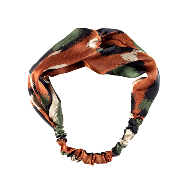 Medisei Medisei Dalee Hair Ties Κορδέλα Μαλλιών 1 Τεμάχιο - Κεραμιδί Λεοπάρ