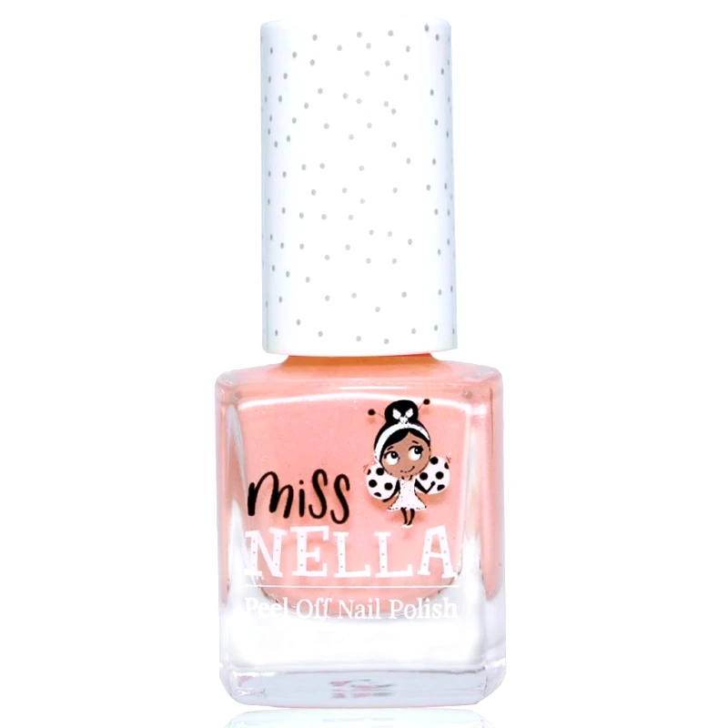 Miss Nella Miss Nella Peel Off Nail Polish Κωδ. 775-34 Παιδικό, μη Τοξικό Βερνίκι Νυχιών με Βάση το Νερό 4ml - Peach Slushie