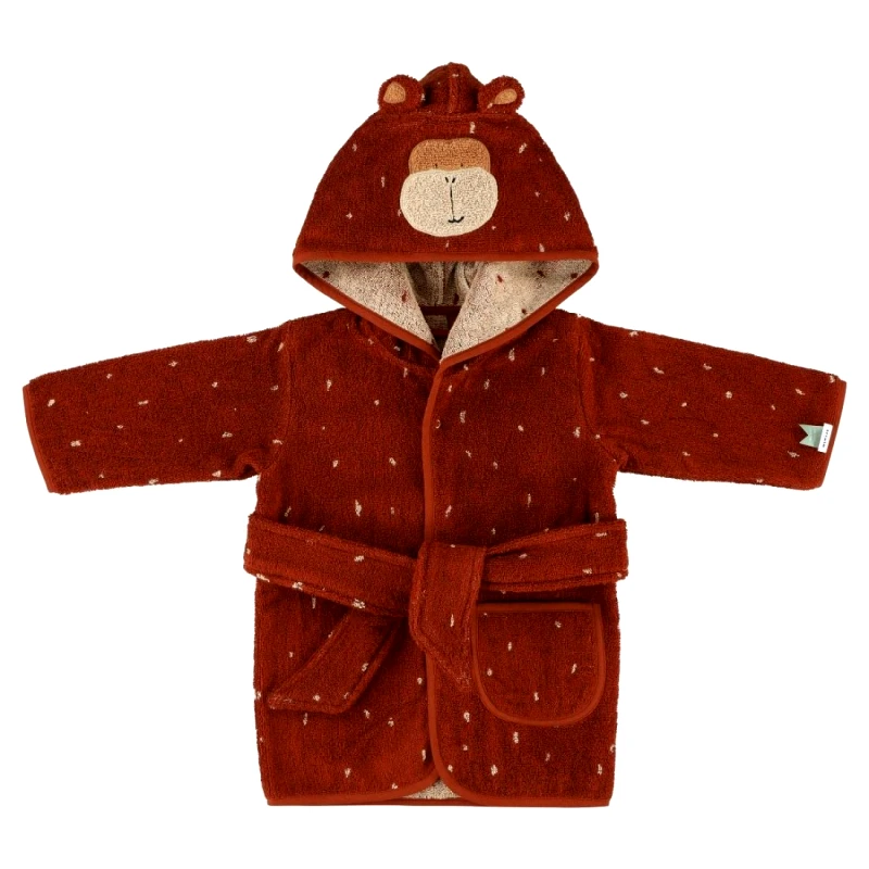 Trixie Trixie Bathrobe 5-6 Years Κωδ 77420 Παιδικό Μπουρνούζι με Κουκούλα 1 Τεμάχιο - Mr. Monkey