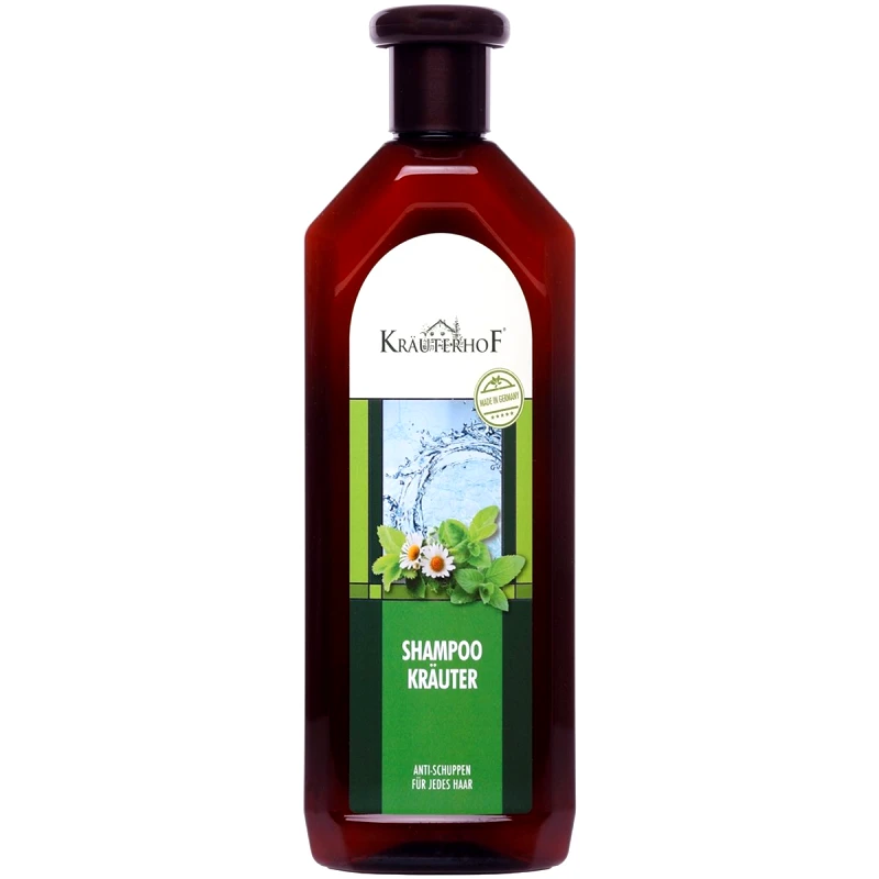 Krauterhof Krauterhof Anti-Dandruff Shampoo Krauter with Panthenol & 7 Herbs Απαλό Σαμπουάν Κατά της Πιτυρίδας με Πανθενόλη & Βότανα 500ml