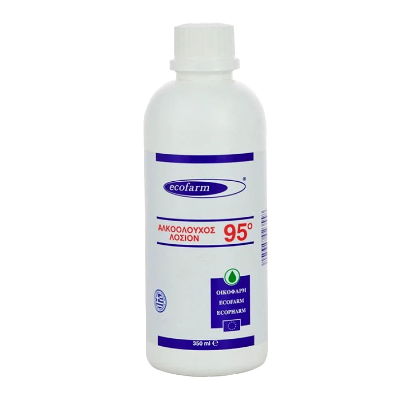 Ecofarm Ecofarm Αλκοολούχος Λοσιόν 95° 1 Τεμάχιο - 350ml
