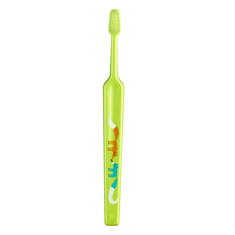 Tepe TePe Mini Extra Soft Παιδική Οδοντόβουρτσα για τα Πρώτα Δοντάκια από 0 Έως 3 Ετών 1 Τεμάχιο - Πράσινο