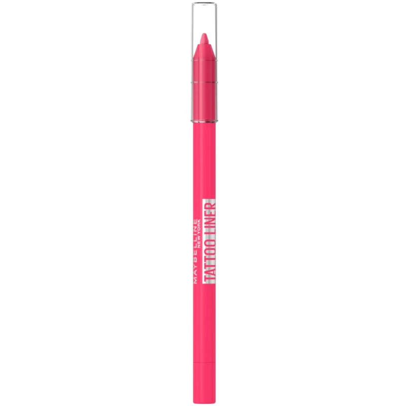 MAYBELLINE Maybelline Tatoo Liner Sharpenable Gel Pencil Αδιάβροχο Μολύβι Ματιών με Υφή Τζελ & Έντονο Χρώμα που Διαρκεί 1 Τεμάχιο - 802 Ultra Pink