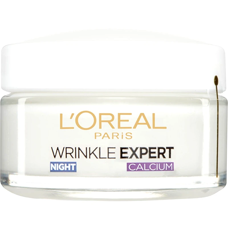 Loreal Paris L'oreal Paris Wrinkle Expert 55+ Calcium Night Cream Αντιρυτιδική & Συσφικτική Κρέμα Νυκτός Προσώπου 50ml