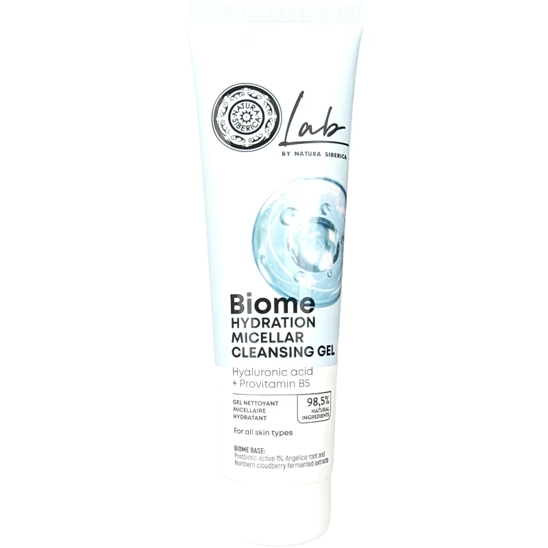 Natura Siberica Natura Siberica Lab Biome Hydration Micellar Cleansing Gel 140ml,Ενυδατικό Τζελ Καθαρισμού με Υαλουρονικό Οξύ & Προβιταμίνη Β5