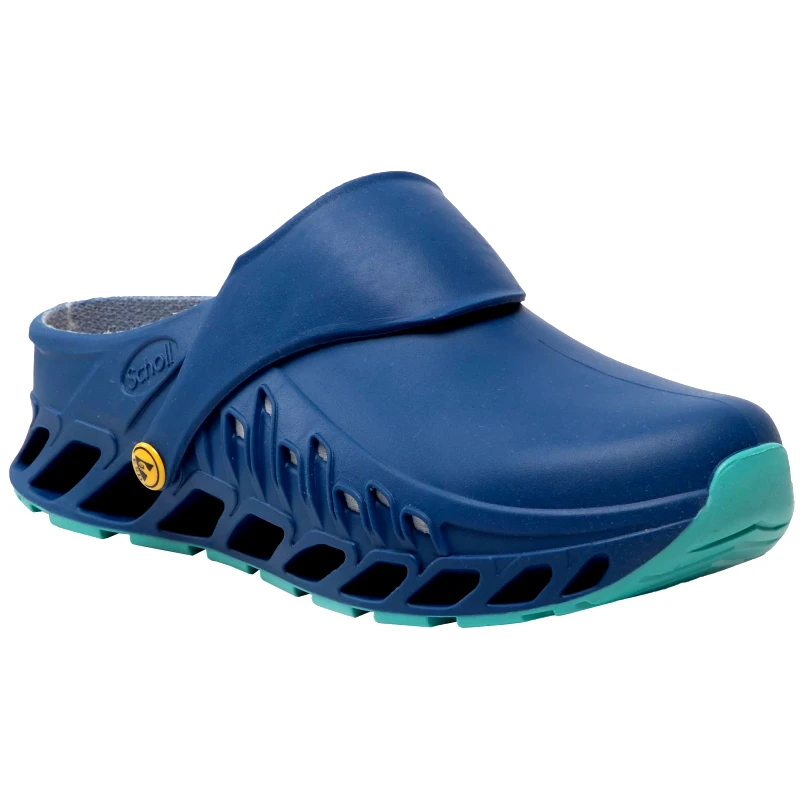 Scholl Shoes Scholl Shoes Evoflex F293781040 Ανδρικά Καλοκαιρινά Ανατομικά Παπούτσια, Χαρίζουν Σωστή Στάση & Φυσικό Χωρίς Πόνο Βάδισμα Navy Blue 1 Ζευγάρι - 38
