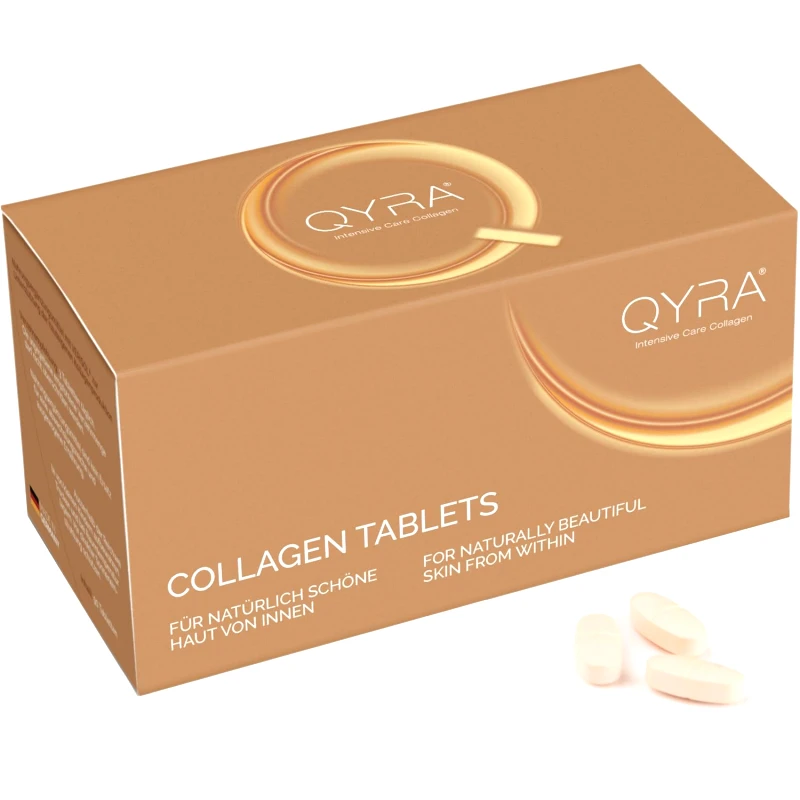 VivaPharm Qyra Collagen Συμπλήρωμα Διατροφής με Βιοενεργά Πεπτίδια Κολλαγόνου για την Καλή Υγεία του Δέρματος, Μαλλιών & Νυχιών με Αντιγηραντικές Ιδιότητες 90tabs