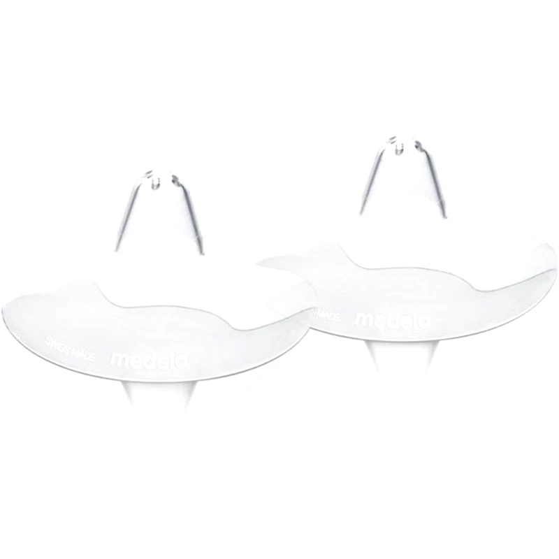 Medela Medela Contact Nipple Shields Ψευδοθηλές για τη Διευκόλυνση του θηλασμού για Μητέρες με Πληγωμένες, Επίπεδες ή Εισέχουσες Θηλές 2 Τεμάχια - Small 16mm
