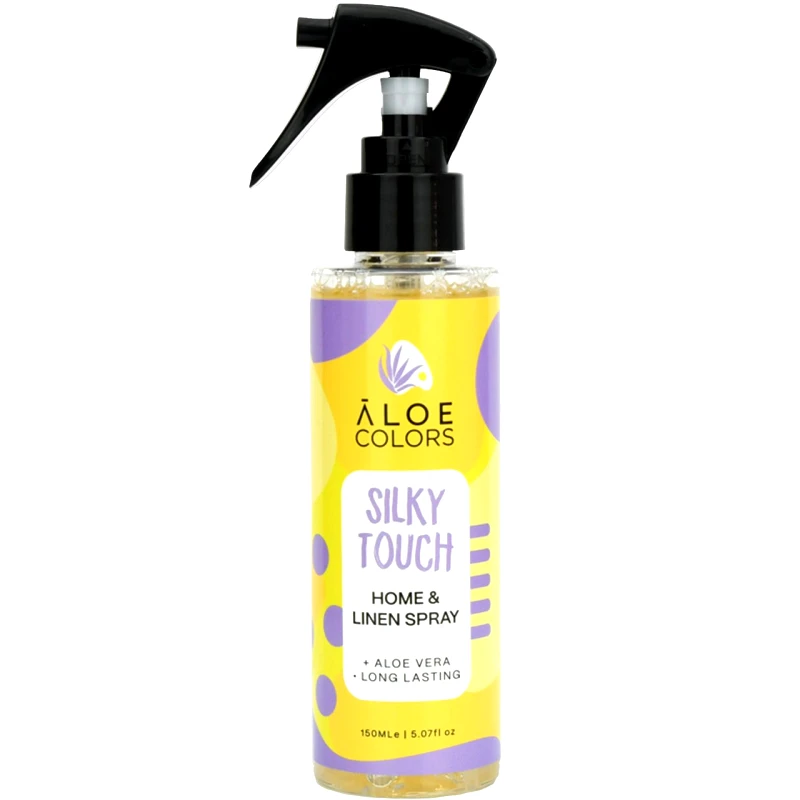 Aloe Colors Aloe Colors Home & Linen Spray Silky Touch Αρωματικό Spray Χώρου & Υφασμάτων με Έντονο Άρωμα με Έντονο Άρωμα Διαρκεί 150ml