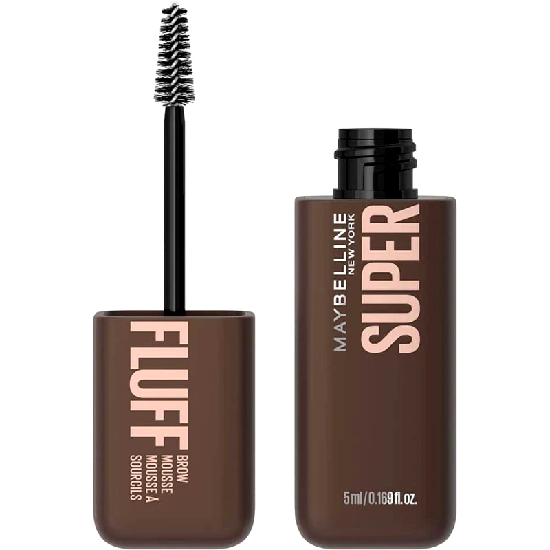 MAYBELLINE Maybelline Superfluff Brow Mousse Μάσκαρα για Φρύδια με Διάρκεια Έως 16 Ώρες 5ml - Deep Brown