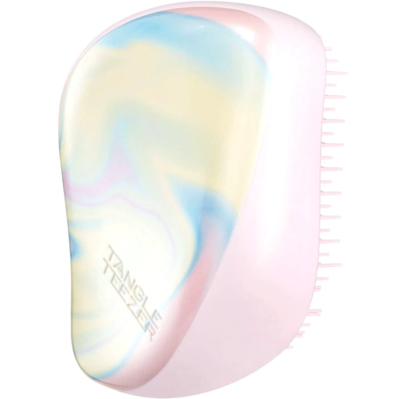 Tangle Teezer Tangle Teezer Compact Styler Hairbrush for Straight & Curly Hair Βούρτσα Μικρού Μεγέθους για το Ξεμπέρδεμα των Μαλλιών & την Απομάκρυνση των Κόμπων 1 Τεμάχιο - Ice Cream Swirl