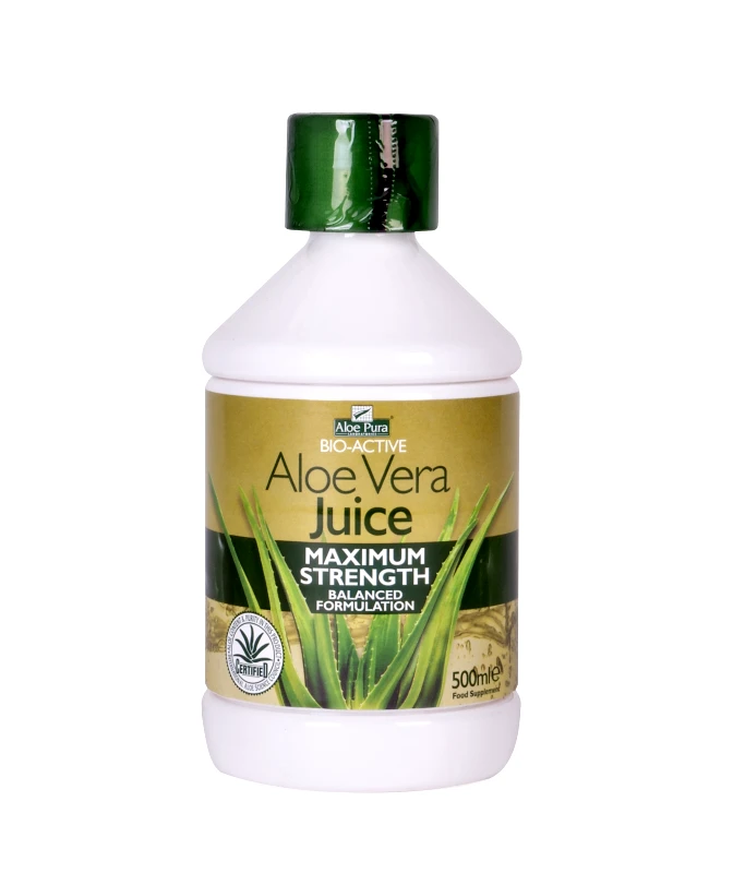 Optima Health & Nutrition Optima Aloe Vera Juice 100% Φυσικός Χυμός Αλόης 500ml