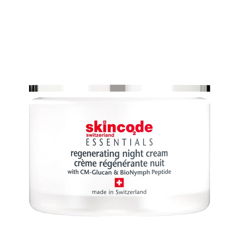 Skincode Skincode Regenerating Night Cream Αναζωογονητική Κρέμα Νύχτας για Όλες τις Επιδερμίδες 50ml