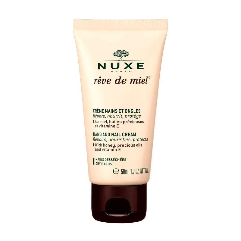 Nuxe Nuxe Reve De Miel Cream Mains Et Ongles Κρέμα για Ξηρά & Ταλαιπωρημένα Χέρια, Κατάλληλη & για τα Νύχια 50ml