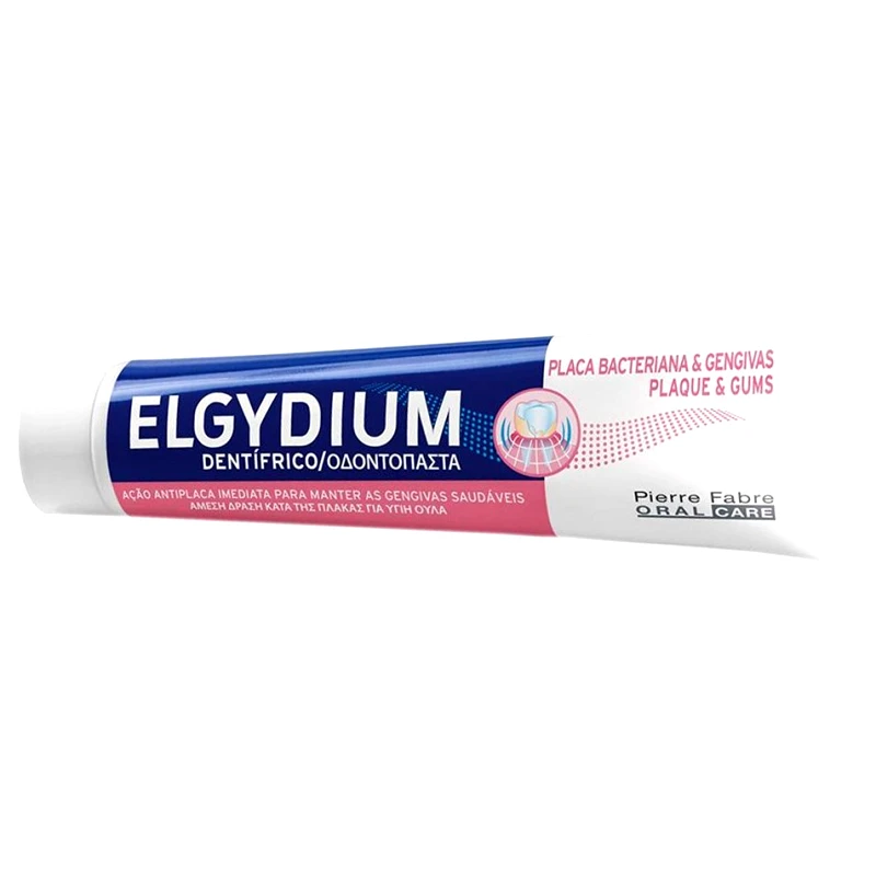 Pierre Fabre Oral Care Elgydium Plaque & Gums Toothpaste 75ml,Elgydium Plaque & Gums Toothpaste Οδοντόκρεμα για Υγιή Ούλα & Άμεση Δράση Κατά της Πλάκας 75ml