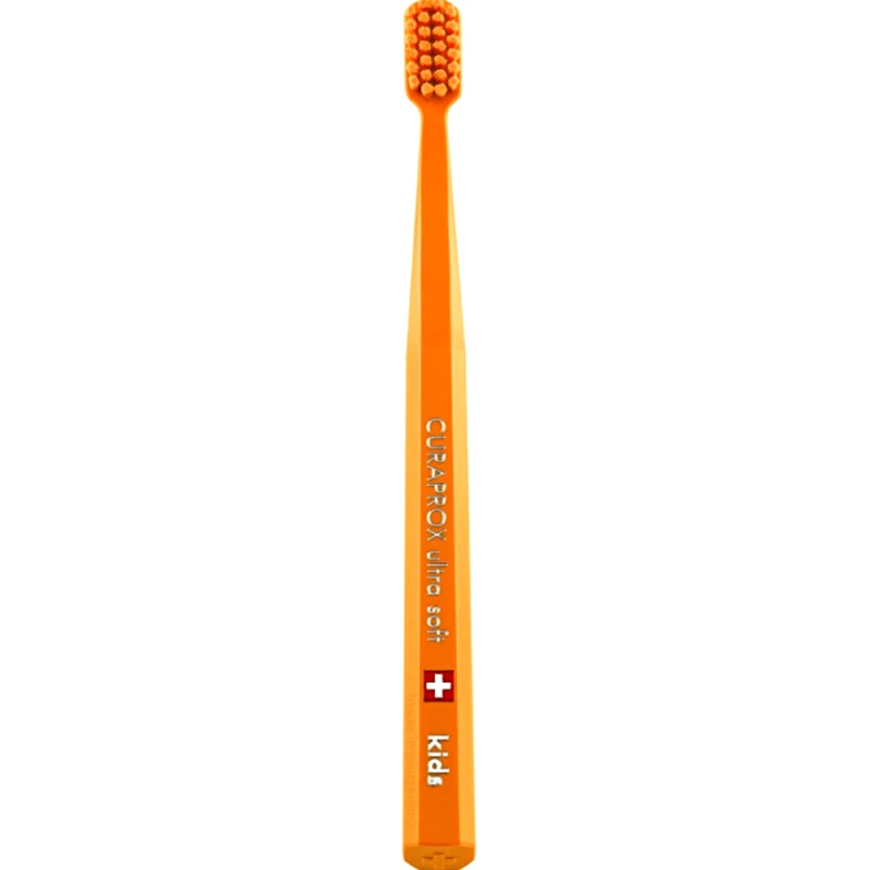 Curaprox Curaprox Kids CS 5500 Ultra Soft Toothbrush 4-12 Years Παιδική Οδοντόβουρτσα με Μικρή Κεφαλή & Εξαιρετικά Μαλακές Ίνες 1 Τεμάχιο - Πορτοκαλί