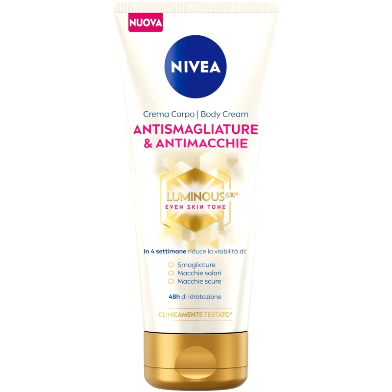 Nivea Nivea Luminous630 Anti Marks & Spots Body Cream Θρεπτική - Ενυδατική Κρέμα Σώματος Κατά των Ραγάδων - Κηλίδων 200ml