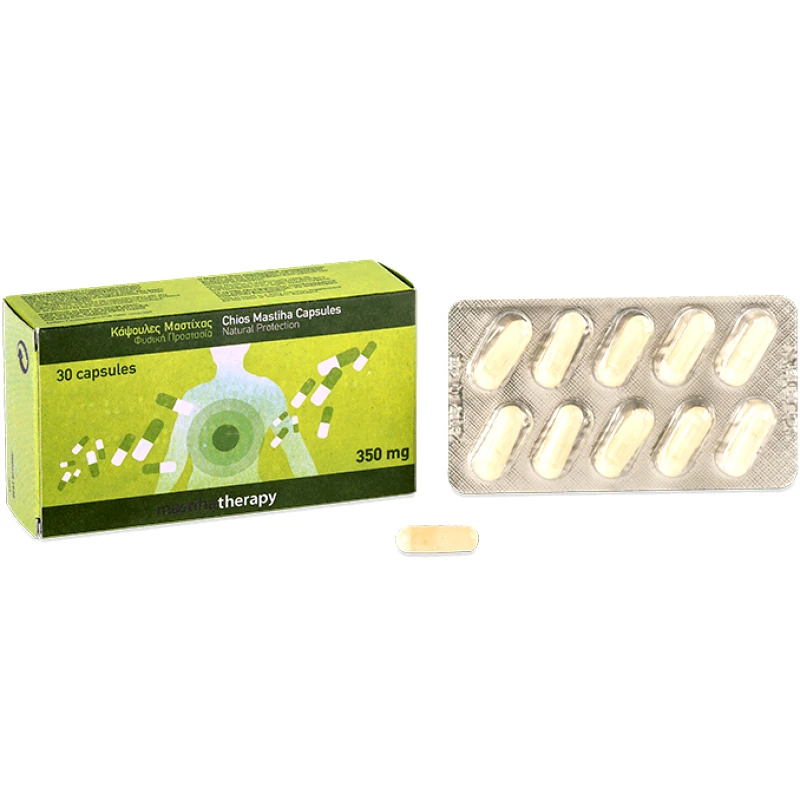 PharmaQ Mastiha var.Chia Συμπλήρωμα Διατροφής με 100% Φυσική Μαστίχα Χίου 350mg 30caps