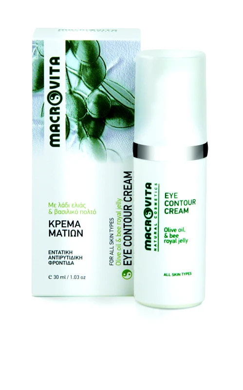Macrovita Macrovita Olive Oil & Bee Royal Jelly Eye Contour Cream Κρέμα Ματιών 30ml