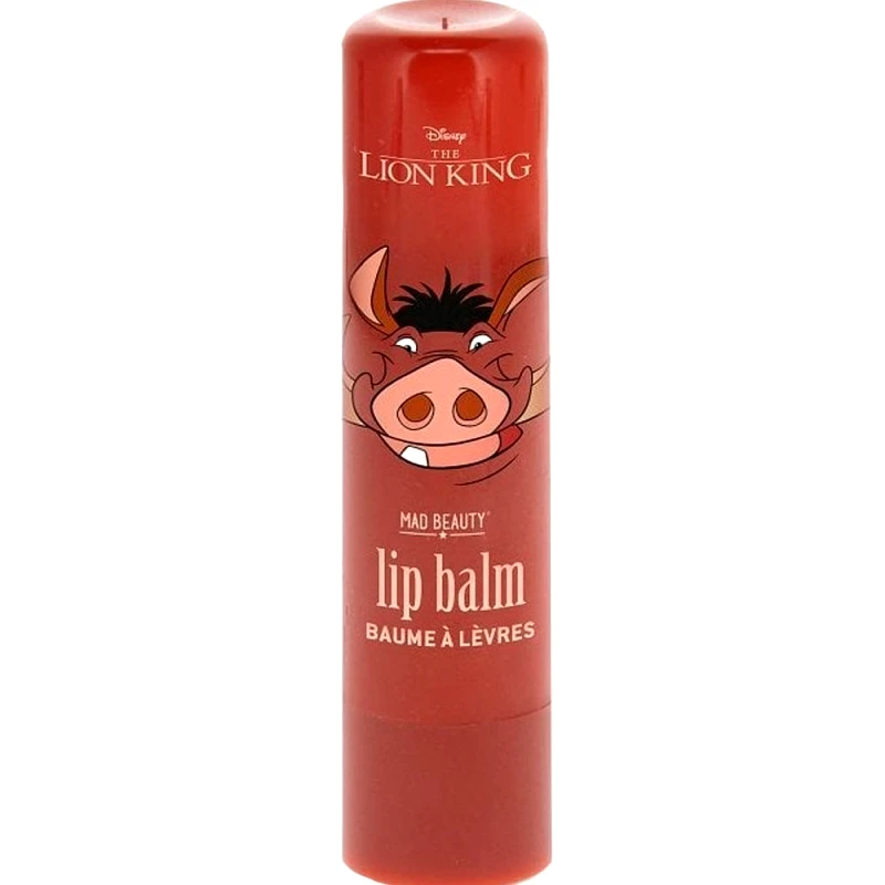 Mad Beauty Mad Beauty Lip Balm Disney The Lion King Pumbaa Ενυδατικό Βάλσαμο Χειλιών Εμπνευσμένο Από το Χαρακτήρα της Disney με Άρωμα Καρπούζι Κωδ 99674, 1 Τεμάχιο Pumbaa / Καρπούζι