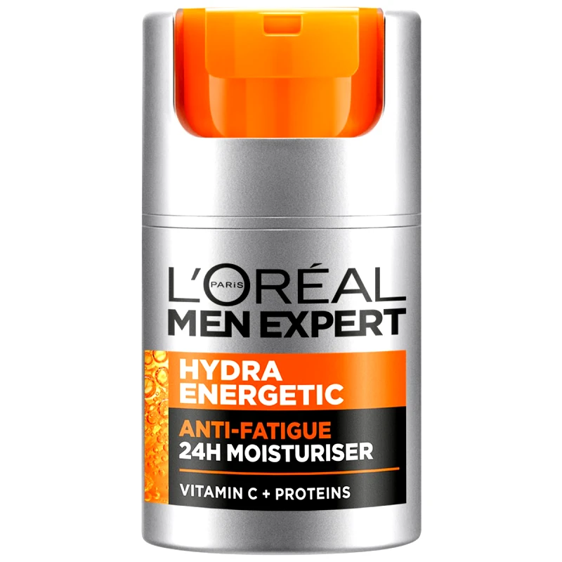 Loreal Paris L'Oreal Paris Men Expert Hydra Energetic Anti Tiredness 24H Moisturiser Αντρική Ενυδατική Κρέμα κατά των Σημαδιών Κούρασης με 24ωρη Διάρκεια 50ml