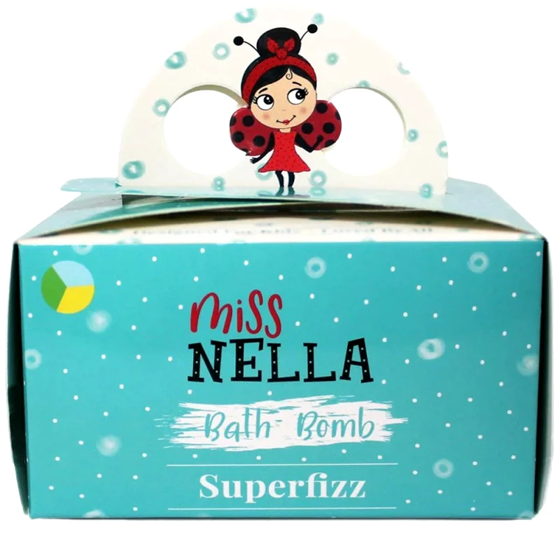 Miss Nella Miss Nella Superfizz Pack of 3 Bath Bombs Άλατα Μπάνιου σε 3 Χρώματα