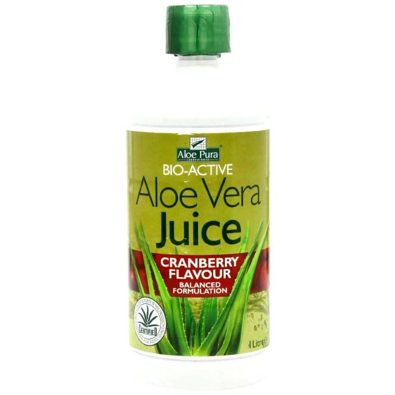 Optima Health & Nutrition Optima Aloe Vera Juice with Cranberry 1lt