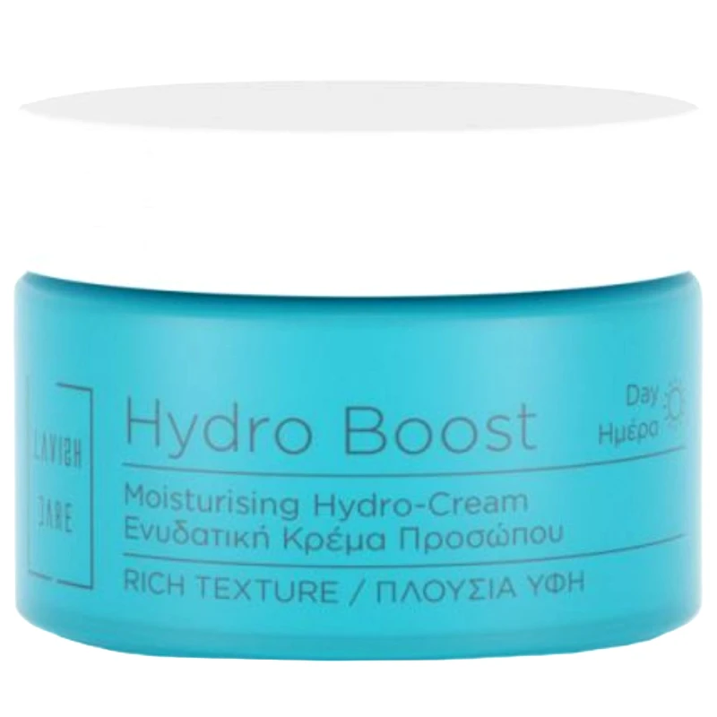 Lavish Care Lavish Care Hydro Boost Moisturising Rich Day Face Hydro-Cream Ενυδατική Κρέμα Προσώπου Ημέρας με Πλούσια Υφή 50ml