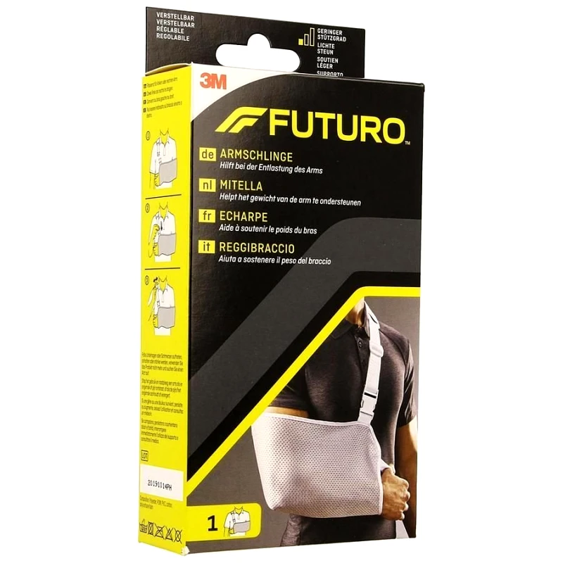 FUTURO 3M Futuro Φάκελος Ανάρτησης Χειρός για Δεξί/Αριστερό, με Ρυθμιζόμενο Ιμάντα 46204 One Size 1 Τεμάχιο