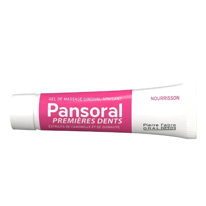 Pierre Fabre Oral Care Pansoral Πρώτα Δόντια Καταπραϋντικό Gel για Μασάζ στα Ούλα 15ml