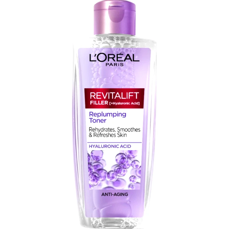 Loreal Paris L'oreal Paris Revitalift Filler Replumping Toner Τονωτική Λοσιόν Προσώπου με Υαλουρονικό Οξύ για Ενυδάτωση της Επιδερμίδας 200ml