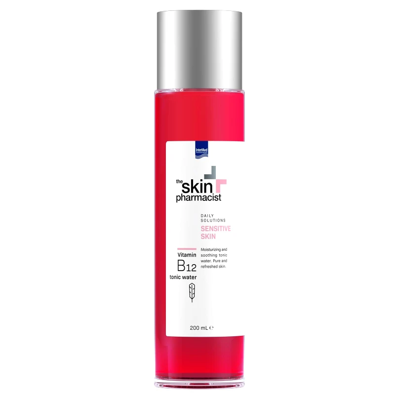The Skin Pharmacist The Skin Pharmacist Sensitive Skin Vitamin B12 Tonic Water Ενυδατική & Καταπραϋντική Λοσιόν 200ml