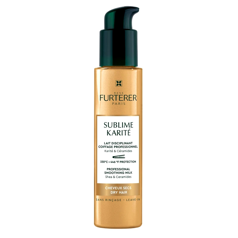 Rene Furterer Rene Furterer Professional Smoothing Milk Επαγγελματική Κρέμα Μαλλιών Χωρίς Ξέβγαλμα με Βούτυρο Καριτέ 100ml