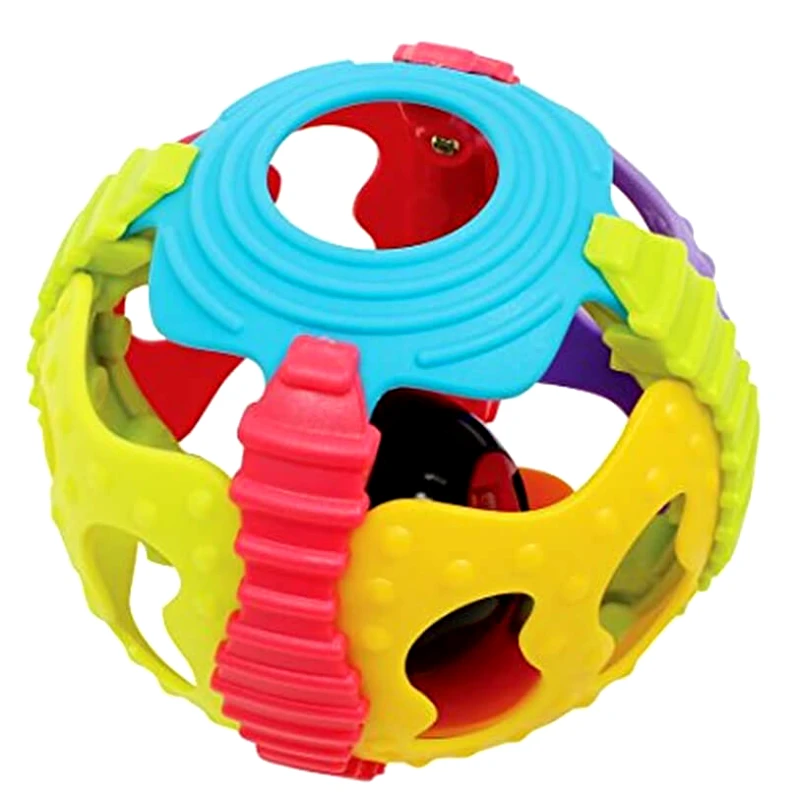 Playgro Playgro Shake Rattle and Roll Ball Βρεφικό Παιχνίδι 6m+ 1τμχ