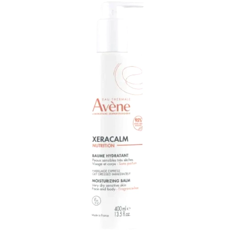 Avène Avene Xeracalm Nutrition Moisturizing Balm 400ml Βάλσαμο Προσώπου & Σώματος για Ευαίσθητες & Ξηρές Επιδερμίδες