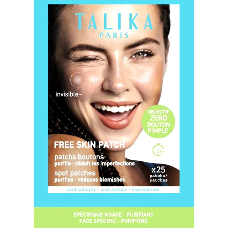 Talika Talika Free Skin Face Patch Αόρατο Επίθεμα για την Κάλυψη - Καταπράυνση των Ατελειών Ακμής 25 Τεμάχια
