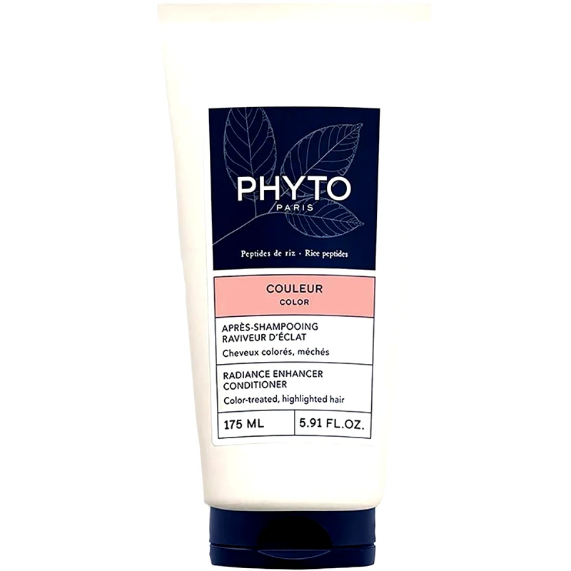 Phyto Paris Phyto Color Radiance Enhancer Conditioner Μαλακτική Κρέμα Προστασίας για Βαμμένα ή με Ανταύγειες Μαλλιά 175ml