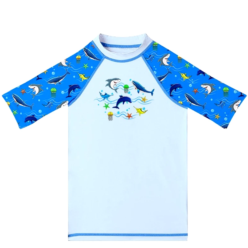 SlipStop SlipStop Underwater UV Shirt Παιδική Μπλούζα Προστασίας από τον Ήλιο Μέγεθος 128-134cm 1 Τεμάχιο Κωδ UV-14, - 8-9 Years