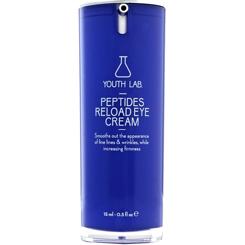 Youth Lab. Youth Lab Peptides Reload Eye Cream Αντιρυτιδική Κρέμα που Λειαίνει Λεπτές Γραμμές & Ρυτίδες & Συσφίγγει την Περιοχή των Ματιών 15ml