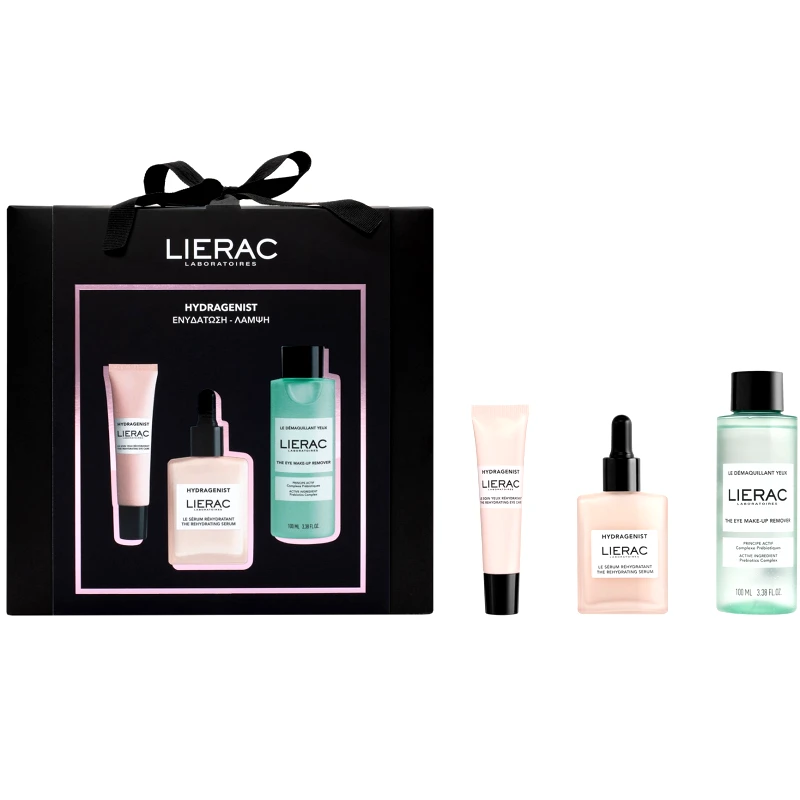 Lierac Lierac Promo Hydragenist The Rehydrating Eye Care 15ml & The Rehydrating Serum 30ml & The Eye Make-up Remover 100ml