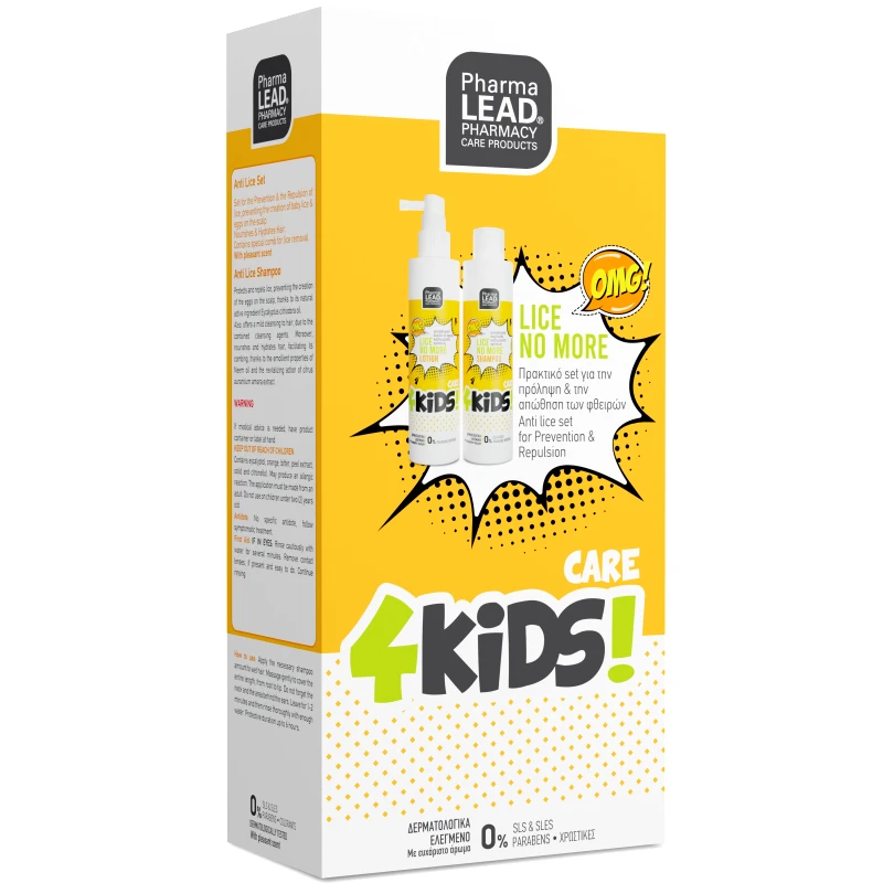 PharmaLead Pharmalead Πακέτο Προσφοράς Anti-Lice Set Lice No More Lotion 125ml & Lice No More Shampoo 125ml