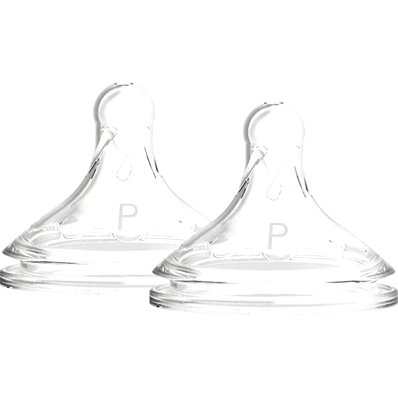 Dr.Brown Dr. Brown's Natural Flow Options+ Preemie Silicone Teat Θηλή Σιλικόνης για Πολύ Αργή Ροή 0m+, 2 Τεμάχια, Κωδ WN0201