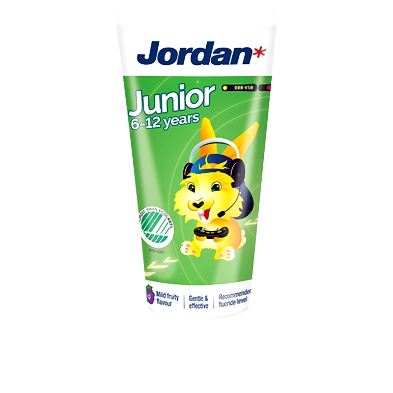 Jordan Jordan Junior 6-12 Years Toothpaste Παιδική Οδοντόκρεμα από 6 Έως 12 Ετών 50ml