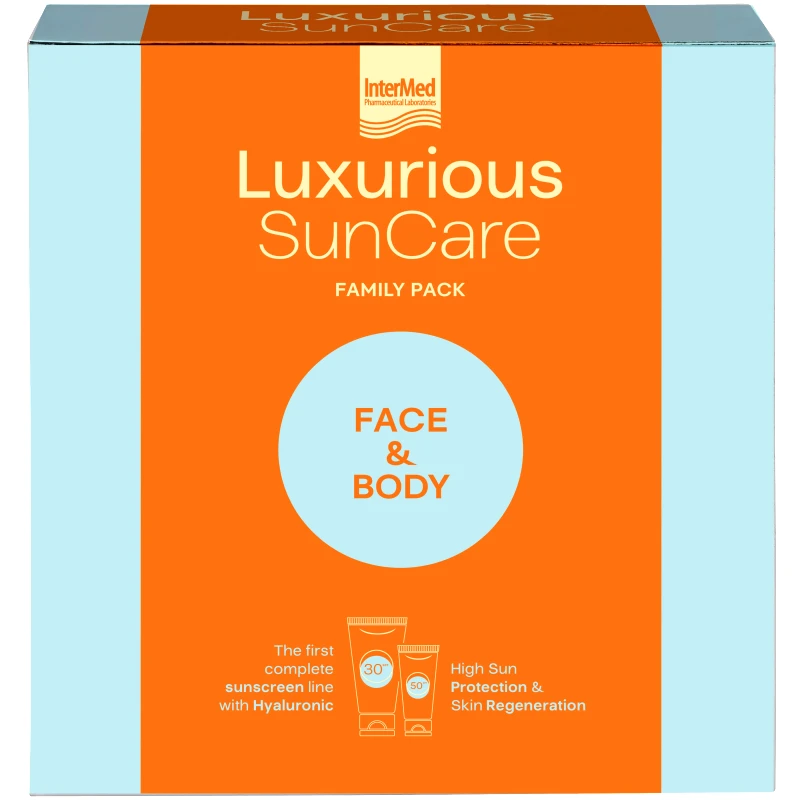 Luxurious Luxurious Promo Sun Care Sun Protection Body Cream Spf30, 200ml & High Protection Face Cream Spf50, 75ml