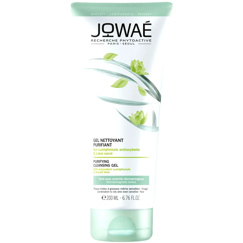 Jowae Jowae Purifying Cleansing Gel Εξυγιαντικό Gel Καθαρισμού Προσώπου για Μικτές, Λιπαρές Επιδερμίδες & Ματ Αποτέλεσμα 200ml